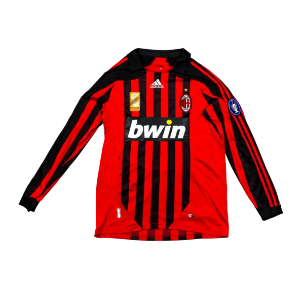 477A8301 AC Mailand Home Trikot 2007/08 Gattuso #8 LS