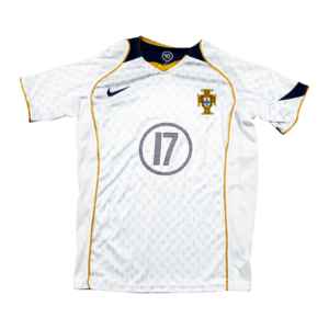 Portugal Away Trikot WM 2006 Ronaldo #17