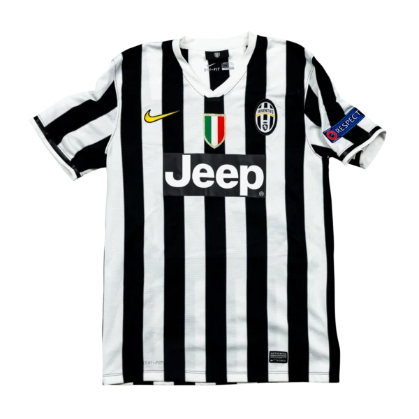 Juventus Home Trikot 2013/14 Vidal #23 CL