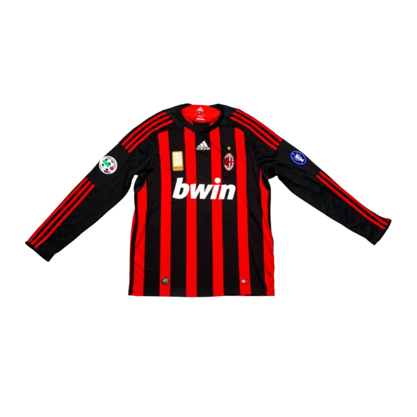 AC Milan Langarm Heimtrikot 2007/08 Ronaldinho #80