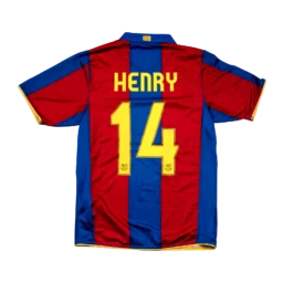 477A8350 FC Barcelona Camp Nou 50th Anniversary Trikot 2007/08 Henry #14