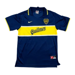 Boca Juniors Heimtrikot dunkelblau/gelb Maradona #10