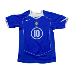 477A8377 Brasilien Away Trikot WM 2006 Ronaldinho #10