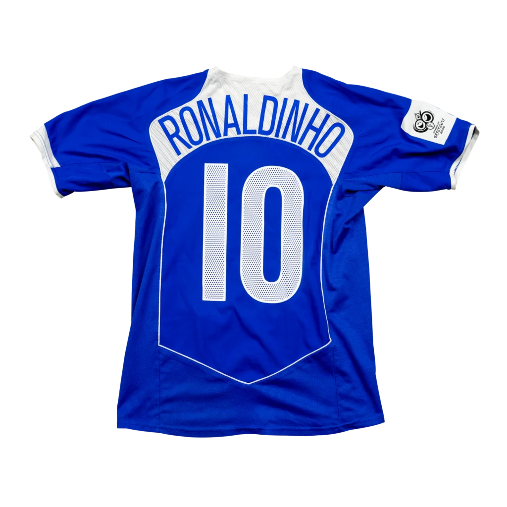 Brasilien Away Trikot WM 2006 Ronaldinho #10