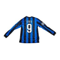 Inter Mailand Final Madrid 2010 Eto'o #9 Trikot LS