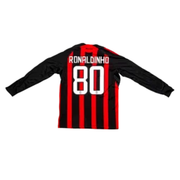 477A8404 AC Mailand Home Trikot 2010/11 Ronaldinho #80 CL LS