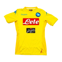 SSC Napoli Third Trikot 2013/14 Gelb Insigne