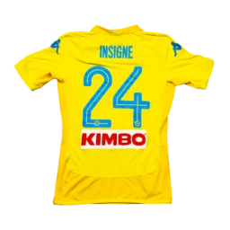 SSC Napoli Third Trikot 2013/14 Gelb Insigne