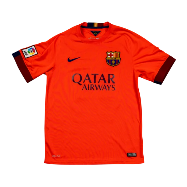 FC Barcelona Third Trikot 2014/15 Orange Neymar Jr