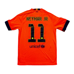 FC Barcelona Third Trikot 2014/15 Orange Neymar Jr