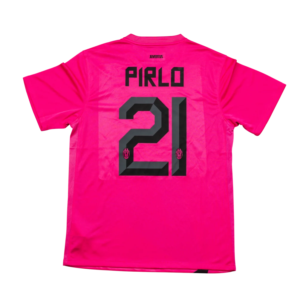Juventus Away Trikot 2011/12 Pink Star Andrea Pirlo