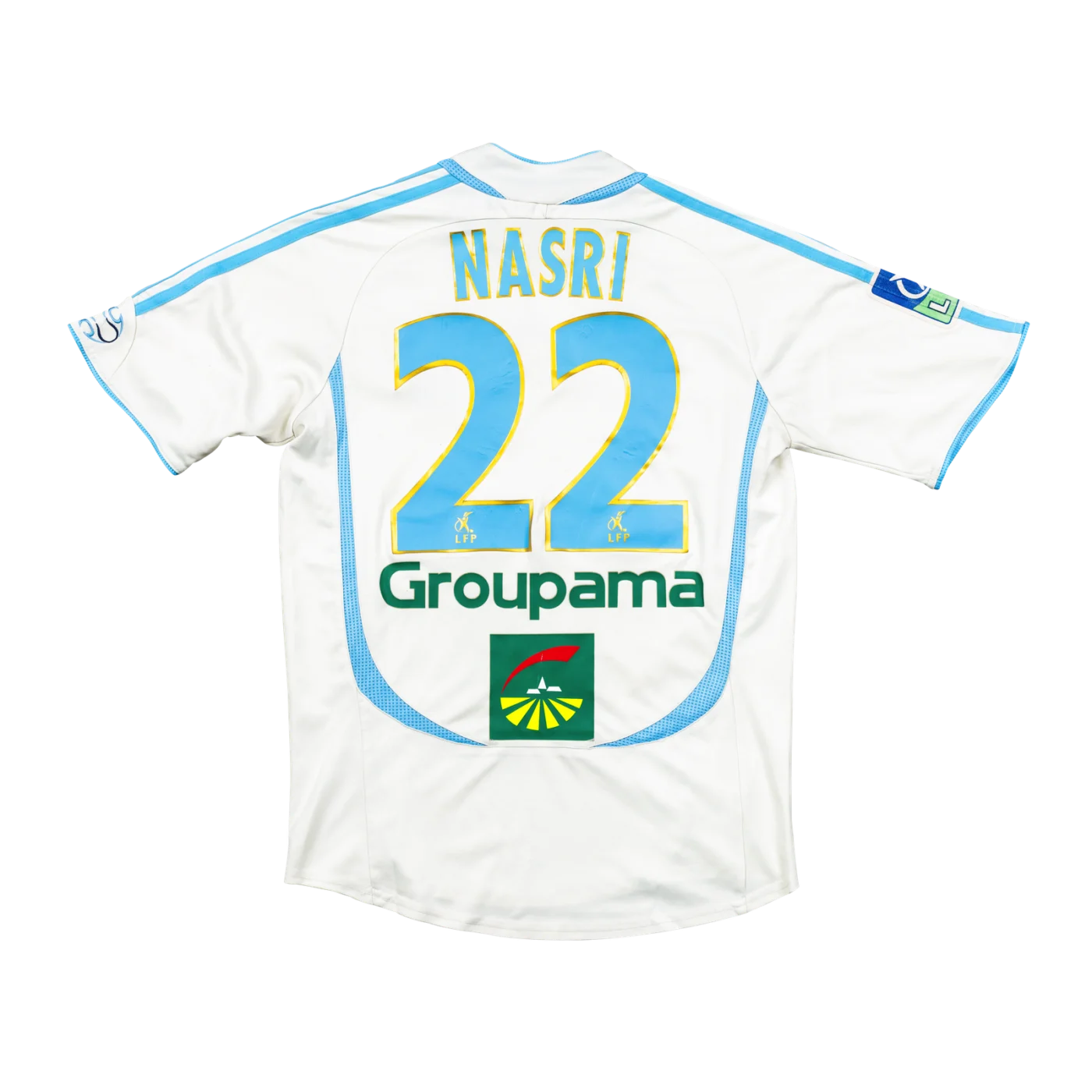 Olympique Marseille Away Trikot 2007/08 Samir Nasri