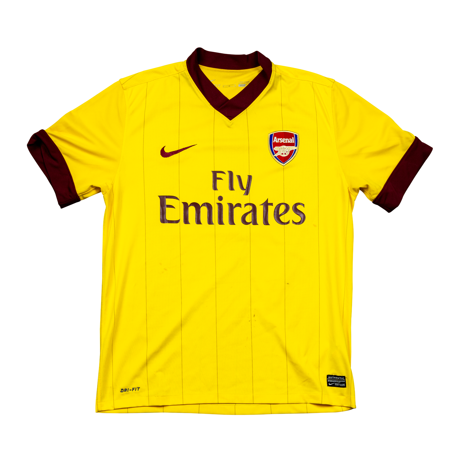 Arsenal Away Trikot 2008/09 Emirates Robin Van Persie