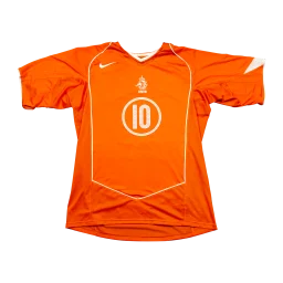 Niederlande Heimtrikot 2004/05 Nummer 10 Van Nistelrooy