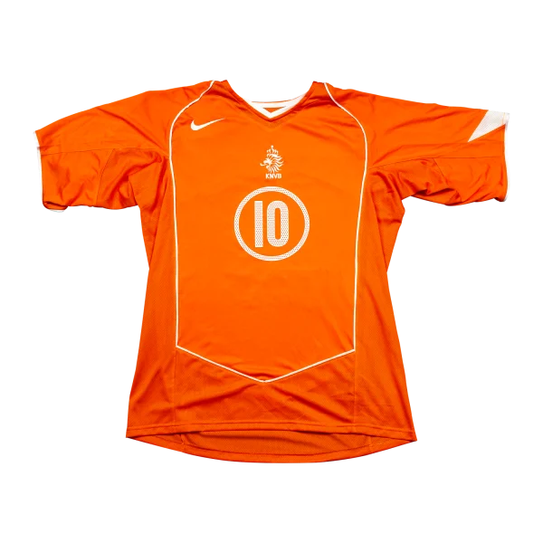 477A8521-1 Niederlande Heimtrikot 2004/05 Nummer 10 Van Nistelrooy