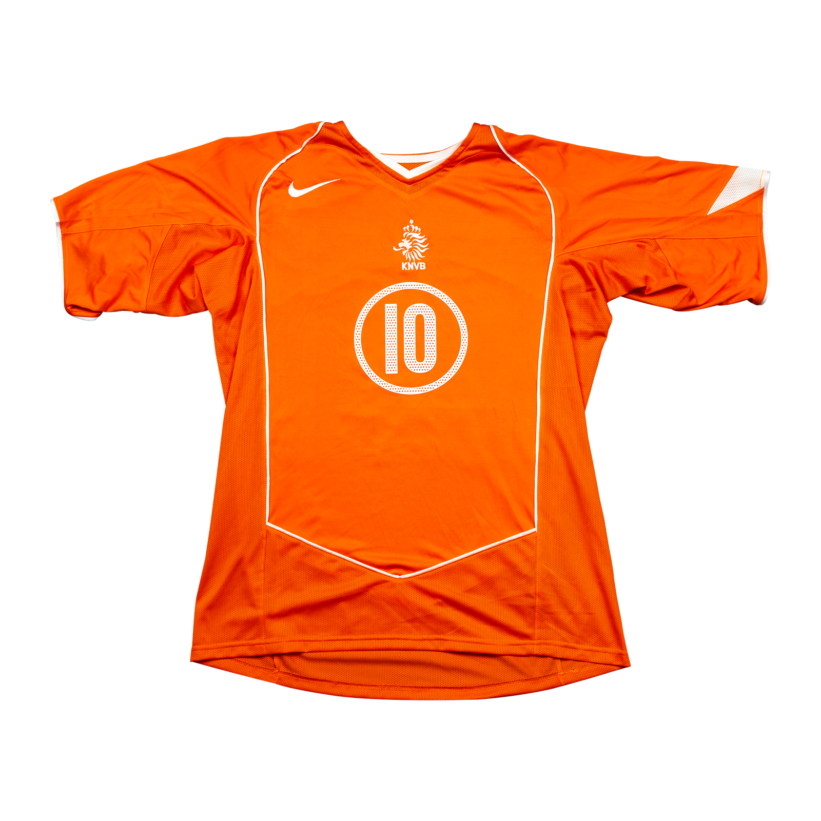 Niederlande Heimtrikot 2004/05 Nummer 10 Van Nistelrooy