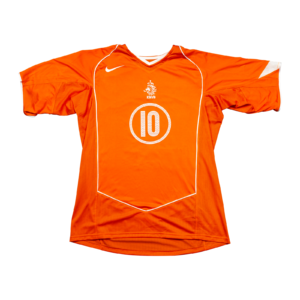 Niederlande Heimtrikot 2004/05 Nummer 10 Van Nistelrooy