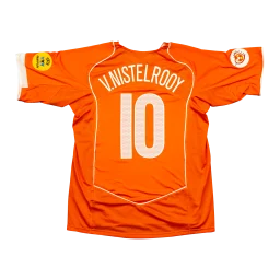 Niederlande Heimtrikot 2004/05 Nummer 10 Van Nistelrooy