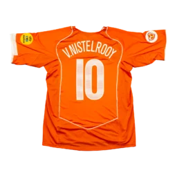 Niederlande Heimtrikot 2004/05 Nummer 10 Van Nistelrooy