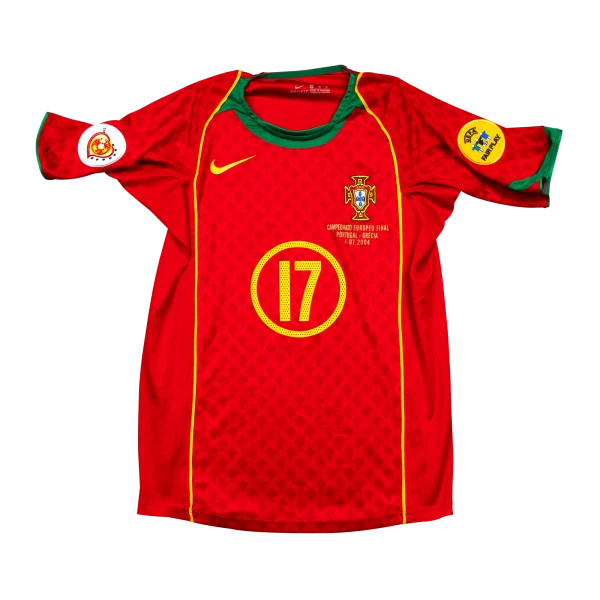 477A8530-1 Portugal Heimtrikot Euro 2004 C. Ronaldo 17