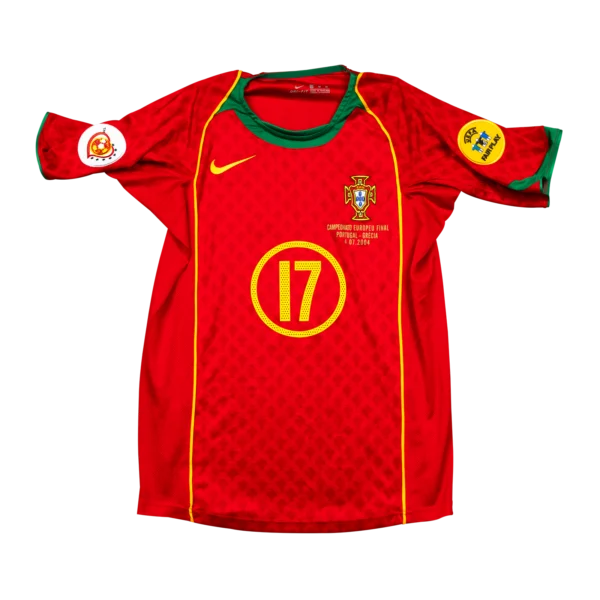 Portugal Heimtrikot Euro 2004 C. Ronaldo 17