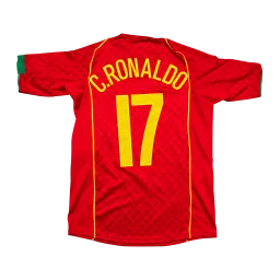 Portugal Heimtrikot Euro 2004 C. Ronaldo 17