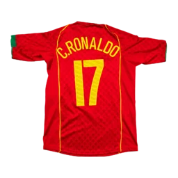 Portugal Heimtrikot Euro 2004 C. Ronaldo 17