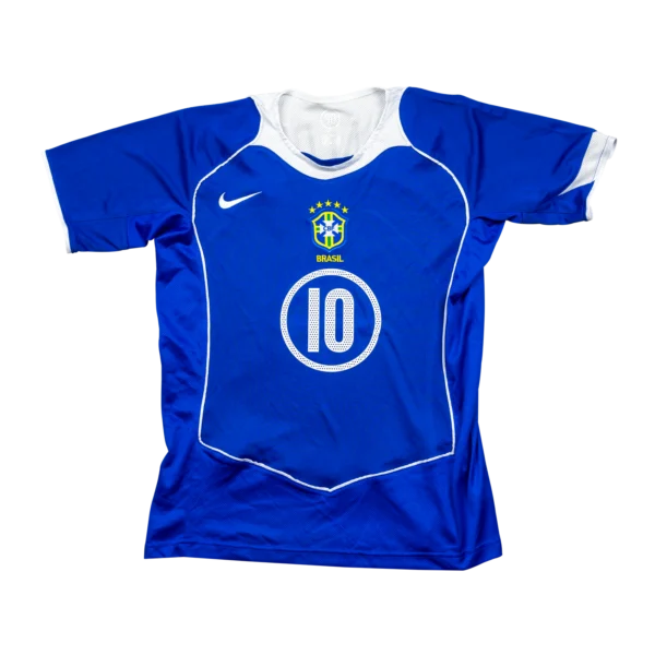 Brasilien Auswärtstrikot 2004/06 Ronaldinho #10