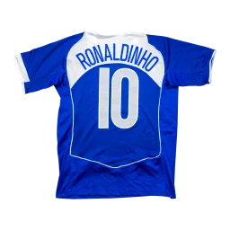 Brasilien Auswärtstrikot 2004/06 Ronaldinho #10