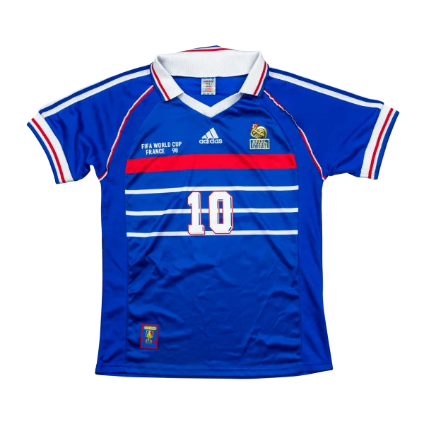 Frankreich WM 1998 Zidane Heimtrikot