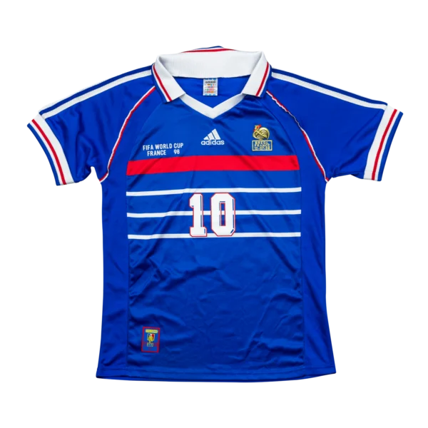 Frankreich WM 1998 Zidane Heimtrikot