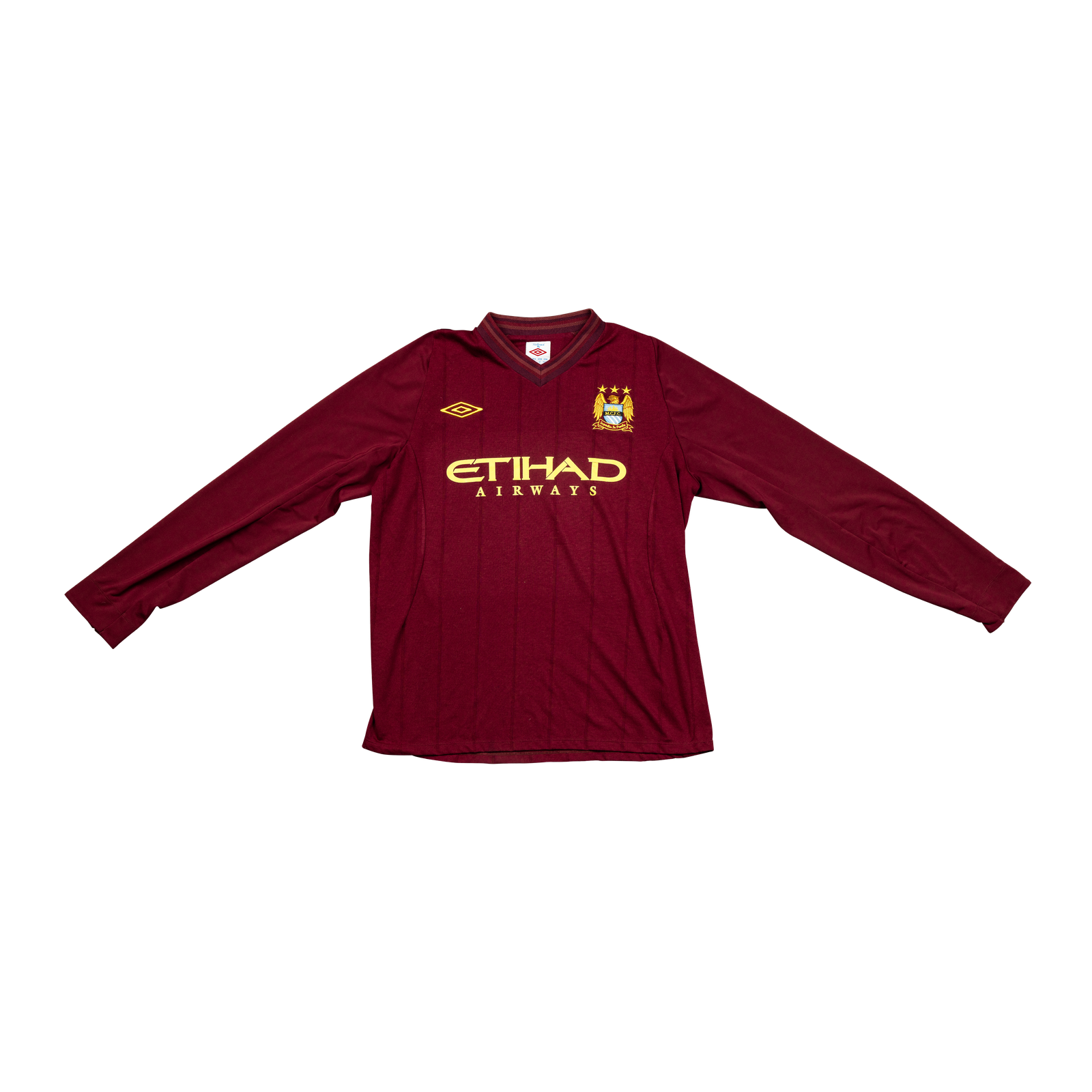 Manchester City Away Trikot 2011/12 Langarm