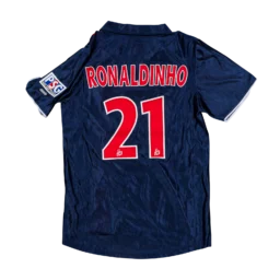 Paris Saint-Germain Heimtrikot 2001/02 Ronaldinho #21