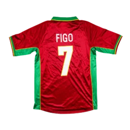 Portugal Heimtrikot Figo #7 2002-04