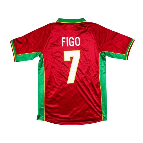 Portugal Heimtrikot Figo #7 2002-04