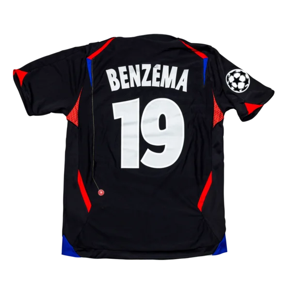 Olympique Lyon Benzema Champions-League Trikot 2007/08 Karim Benzema