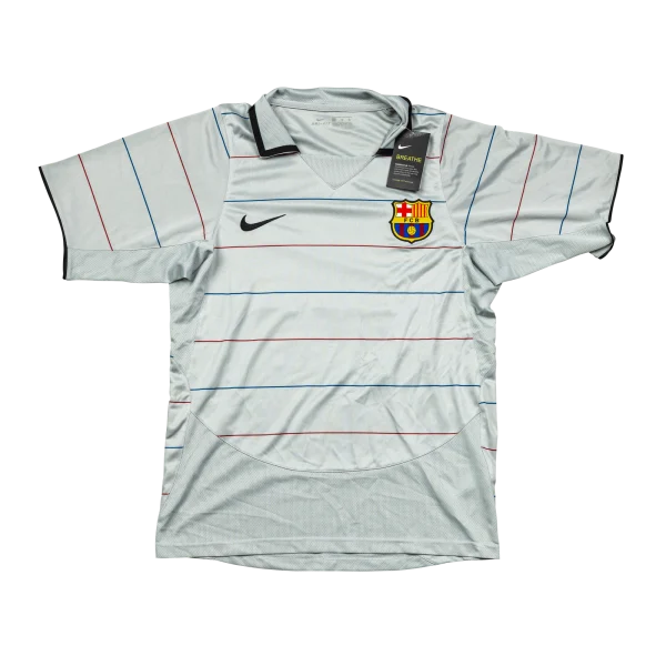 477A8600-1 FC Barcelona Auswärtstrikot 2003/04 Ronaldinho #10