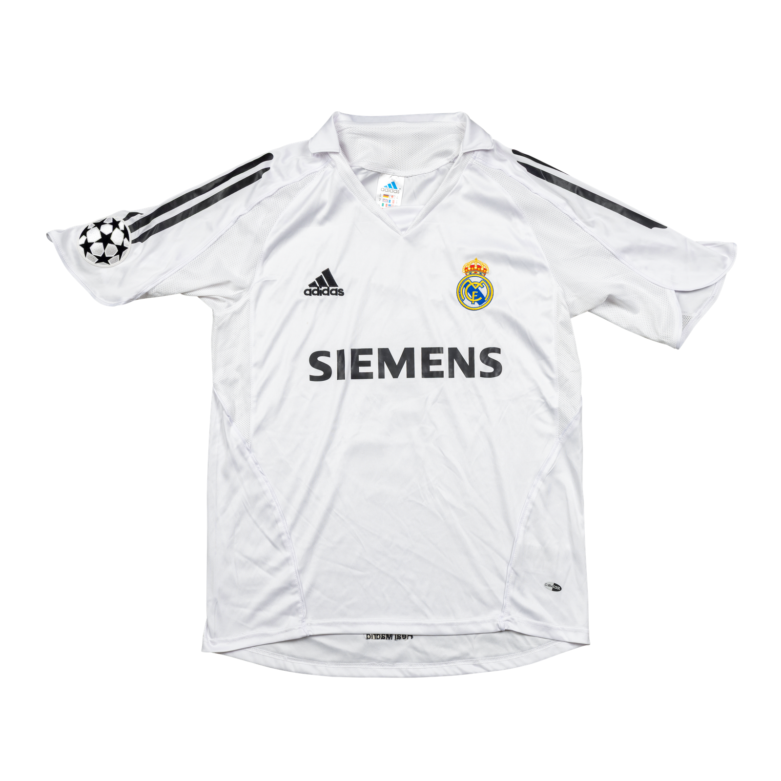 Real Madrid Zidane #5 Heimtrikot 2004/05 (CL)