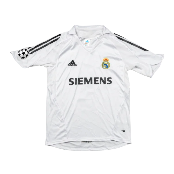 Real Madrid Zidane #5 Heimtrikot 2004/05 (CL)