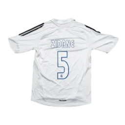 Real Madrid Zidane #5 Heimtrikot 2004/05 (CL)