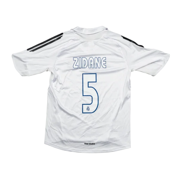 Real Madrid Zidane #5 Heimtrikot 2004/05 (CL)