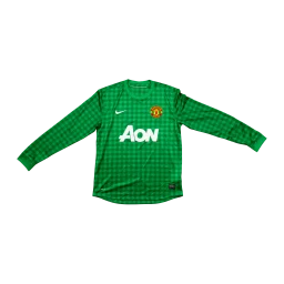 Manchester United Torwarttrikot 2012/13 Grün LS