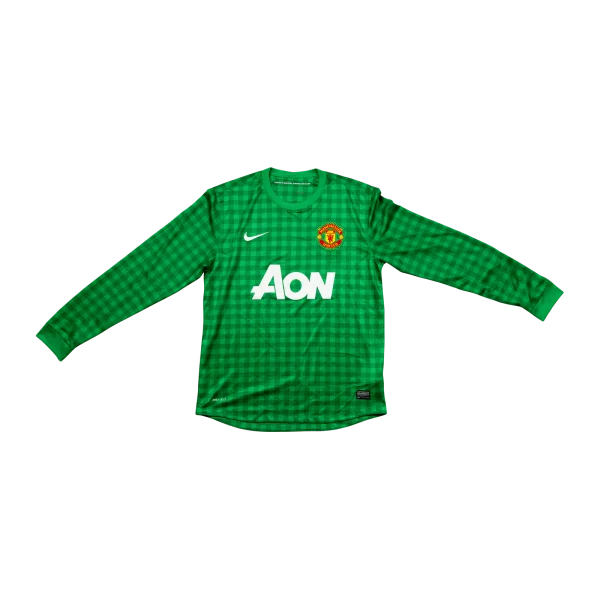 Manchester United Torwarttrikot 2012/13 Grün LS
