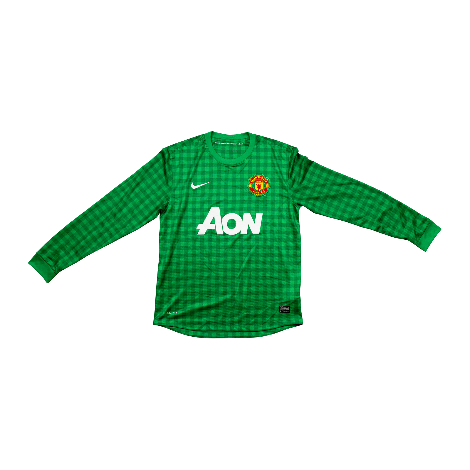 Manchester United Torwarttrikot 2012/13 Grün LS