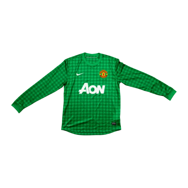Manchester United Torwarttrikot 2012/13 Grün LS