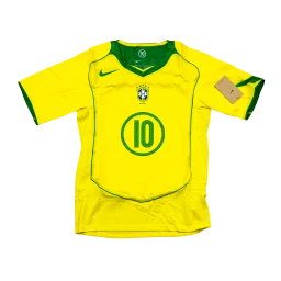 Brasilien Heimtrikot 2006 Ronaldinho #10