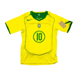 Brasilien Heimtrikot 2006 Ronaldinho #10