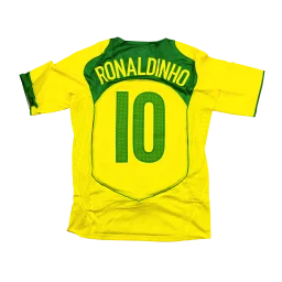 Brasilien Heimtrikot 2006 Ronaldinho #10