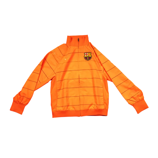 FC Barcelona Nike Trainingsjacke Orange 2008/09