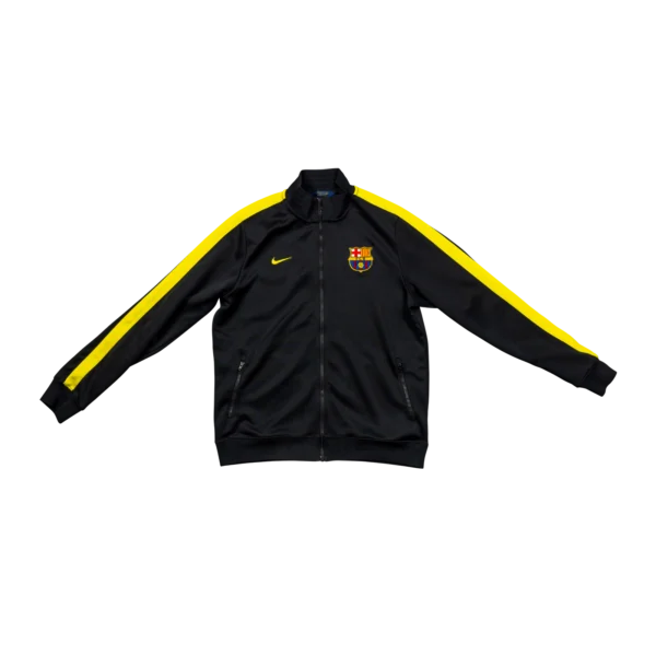 FC Barcelona Nike Trainingsjacke Schwarz/Gelb